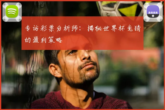 专访彩票分析师:揭秘世界杯竞猜的盈利策略